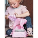 Seljakott harjadele + harjad lastele "Cutie Kids" / roosa